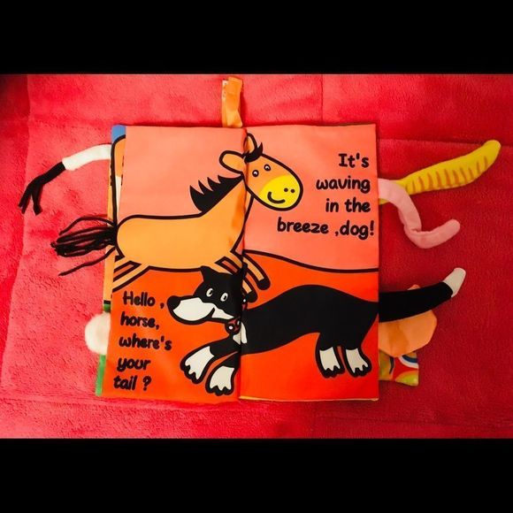 Soft Cloth Book Farm Tails - Picture 4 of 7